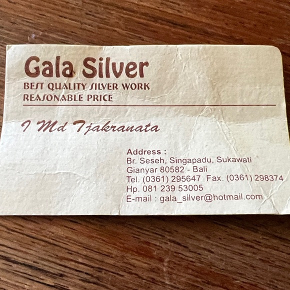 Silver and Brass Harmony Ball Pendant - Picture 5 of 5